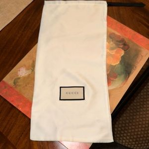Authentic Gucci Dust bag 8”x18”
